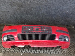 бампер передний Skoda Fabia 1 поколение [рестайлинг] 2005, 1.9 л., дизель, МКПП, универсал