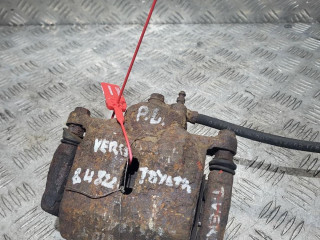 суппорт передний левый Toyota Yaris Verso 1 поколение XP20 2003, 1.4 л., дизель, 5МКПП, darkgray, минивэн