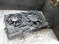 вентилятор радиатора Volkswagen Transporter T5 2005, 1.9 л., дизель, МКПП, микроавтобус, 7H0959455D, 7H0121201CJ - фото №3