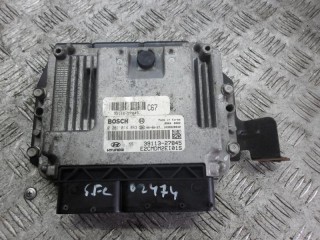 блок управления двигателем Hyundai Santa Fe 1 поколение [рестайлинг] 2008, 2.2 л., дизель, МКПП, внедорожник 5 дв., 3911327845, 0281014843