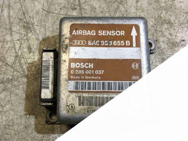 блок AirBag Audi 80 8C/B4 1994, 8A0959655B, 0285001037 - фото №1