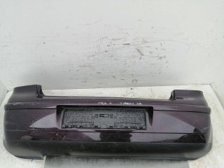 бампер задний Volkswagen Polo 4 поколение 2001, darkmagenta, хетчбэк 5 дв.