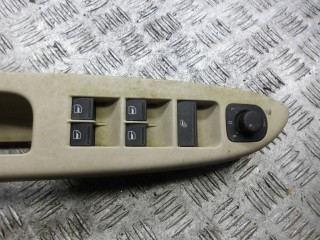 блок управления стеклоподъемниками Volkswagen Eos 1 поколение 2006, 1.6 л., бензин, МКПП, кабриолет, 1Q0959858A, 1Q0959837B