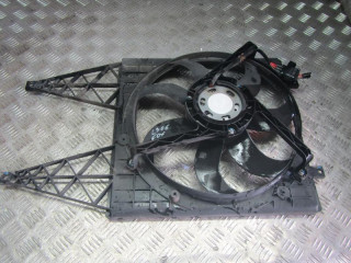 вентилятор радиатора Volkswagen Fox 2 поколение 5Z [рестайлинг] 2010, 1.2 л., бензин, МКПП, хетчбэк 5 дв., 6Q0121207N