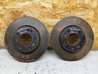 диск тормозной передний Kia Sportage 3 поколение 2011, 2.0 л., дизель, АКПП, 517123K010