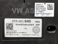 щиток приборов (приборная панель) Volkswagen Touran 2 поколение 2016, 1.4 л., CZDA, бензин, АКПП, минивэн, 5TA920640 - фото №3