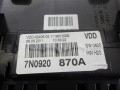 щиток приборов (приборная панель) Volkswagen Sharan 2 поколение 2011, 7N0920870A - фото №3