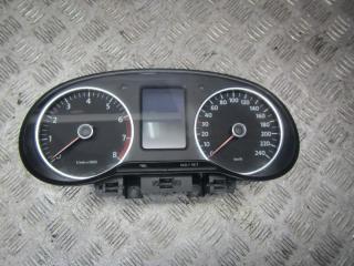 щиток приборов (приборная панель) Volkswagen Polo 4 поколение [рестайлинг] 2009, 1.4 л., бензин, МКПП, хетчбэк 5 дв., 6R0920860H