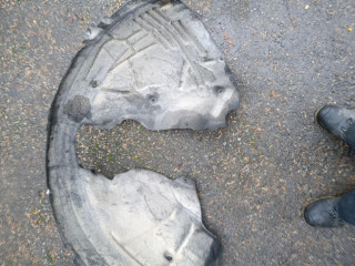 защита арок передняя правая (подкрылок) Audi A6 C8 2022, 2.0 л., бензин, 4K0821172