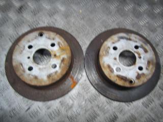 диск тормозной задний Toyota Yaris P1 2002, 1.4 л., бензин, АКПП, хетчбэк 5 дв.