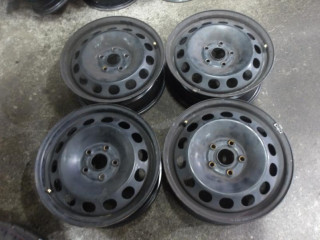 диск штампованный Volkswagen Caddy 3 поколение 2006, 6JX16H2ET50, 2K5601027