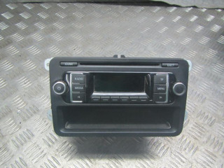 магнитола Volkswagen Polo 4 поколение [рестайлинг] 2009, 1.4 л., бензин, МКПП, хетчбэк 5 дв., 5M0035156D