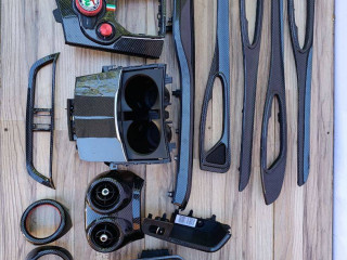 комплект декоративных накладок (дерева) салона Alfa Romeo Stelvio 1 поколение 2018, 2.0 л., бензин, АКПП, 156127967, 156122781, 156122779, 156122778