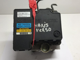 блок ABS Toyota Yaris Verso 1 поколение XP20 [рестайлинг] 2004, 1.4 л., дизель, 5МКПП, минивэн, TY-0-2WD-2202-1, 89541-52230, 44510-52300, 2Z04D1745