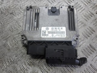 блок управления двигателем Volkswagen Passat B6 2006, 2.0 л., дизель, МКПП, универсал, 03G906021AB