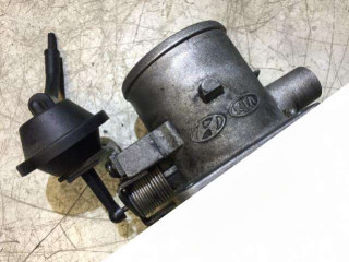 заслонка дроссельная Hyundai Santa Fe 1 поколение (SM) 2003, 2.0 л., дизель, 3510027XXX