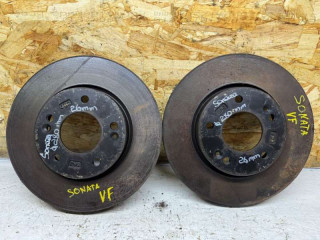 диск тормозной передний Hyundai Sonata 5 поколение 2008