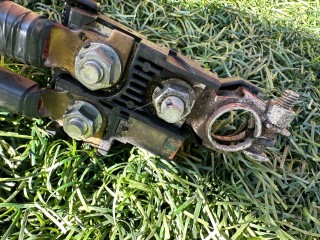 Минусовой провод Infiniti EX 1 поколение 2010, 3.7 л., бензин, АКПП, серый, внедорожник 5 дв., полный привод