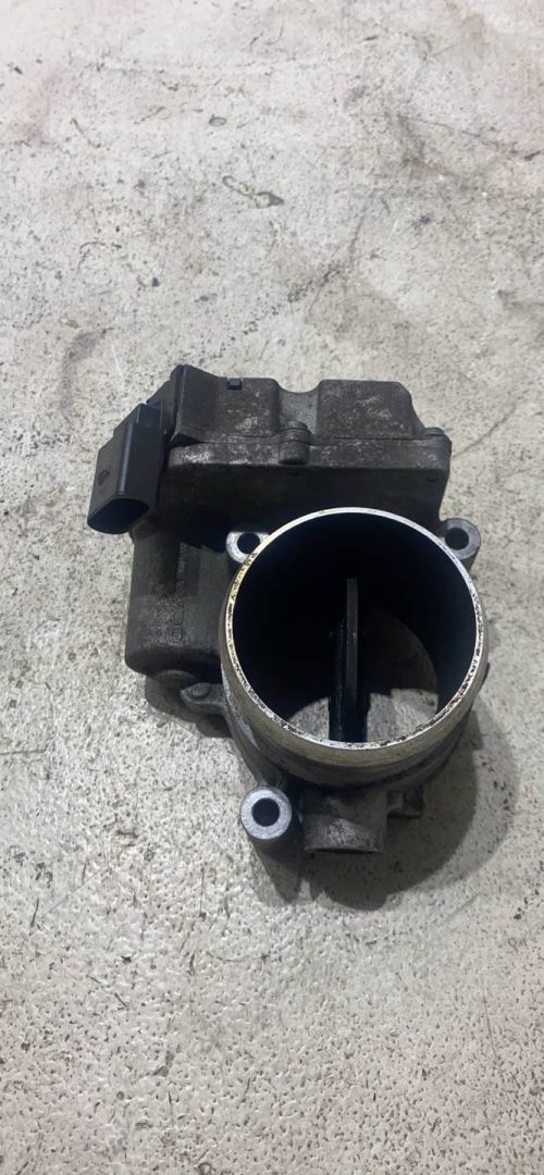 заслонка дроссельная Hyundai Santa Fe 2 поколение (CM) 2008, 2.2 л., D4EB, дизель, АКПП, серый, внедорожник 5 дв., 3510027410 - фото №1