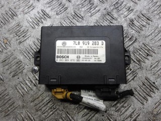 блок управления парктрониками Volkswagen Touareg 1 поколение 2003, 4.2 л., бензин, АКПП, внедорожник 5 дв., 7L0919283D