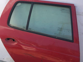 дверь задняя правая Renault Megane 1 поколение [рестайлинг] 2000, red, универсал
