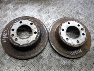 диск тормозной задний Volkswagen Crafter 1 поколение 2008, 2.5 л., дизель, МКПП, микроавтобус