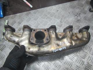 коллектор выпускной Volkswagen Touareg 1 поколение 2005, 2.5 л., дизель, АКПП, внедорожник 5 дв.