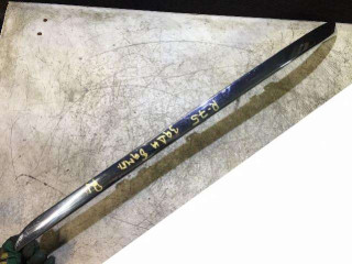 молдинг переднего бампера Rover 75 1 поколение 2001, DQR100780