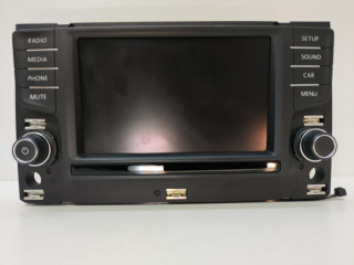 монитор мультимедиа Volkswagen Touran 2 поколение 2017, 1.4 л., CZDA, бензин, АКПП, хетчбэк 5 дв., 3G0919605L