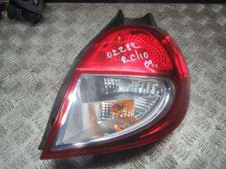 фонарь задний правый Renault Clio 2 поколение [2-й рестайлинг] 2009, 1.2 л., бензин, МКПП, хетчбэк 5 дв., 8200886946