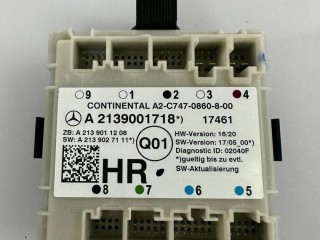 модуль управления двери Mercedes-Benz S-Класс W222 [рестайлинг] 2018, 2.9 л., OM 656.929, дизель, АКПП, седан, задний привод, правый руль, A2139001718