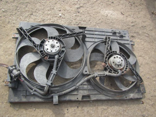 вентилятор радиатора Skoda Octavia 1 поколение [рестайлинг] 2001, 1.9 л., дизель, МКПП, универсал, 1J0121207M