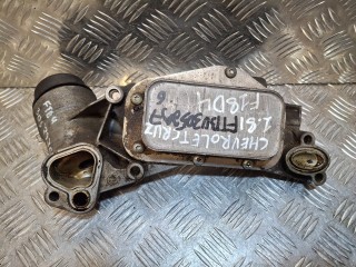 корпус масляного фильтра Chevrolet Cruze 1 поколение (2009 - 2012), 1.8 л., i, F18D4, бензин, 55566784, 55571687, 55355603, 12992593