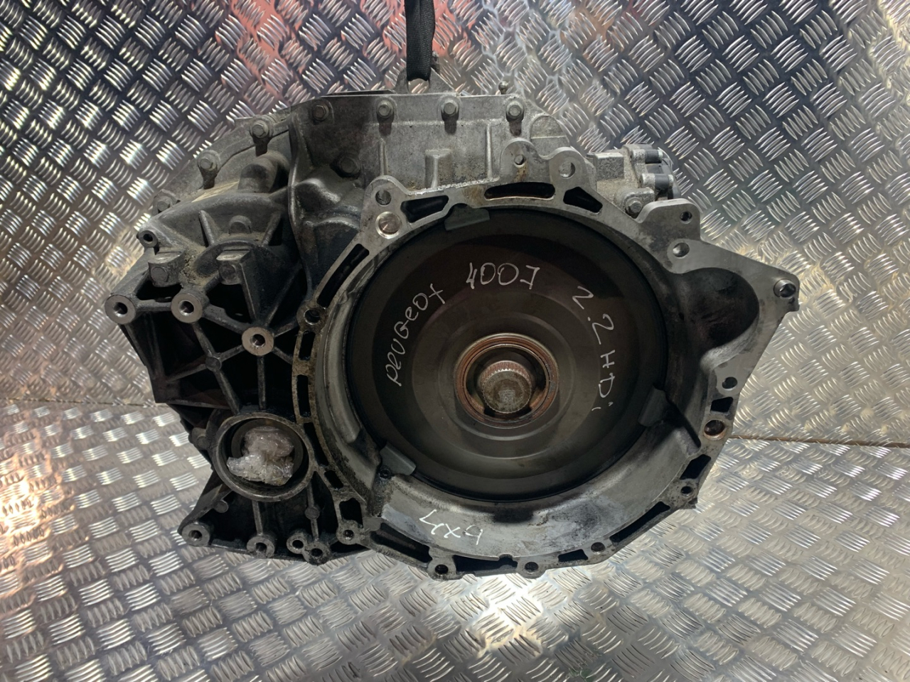 PКПП Citroen C-Crosser 1 поколение (2007 - 2013), 2.2 л., DiD, 4HN (DW12MTED4), дизель, робот, полный привод, 2231F6, 2500A681, 9U3R7000CA, W6DGB123A - фото №1