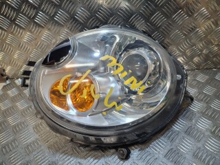 фара левая Mini Cooper 2 поколение (2006 - 2010), правый руль, 63127269983