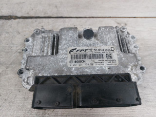 блок управления двигателем Fiat 500 2 поколение (2008 - 2015), 1.4 л., 169 A3.000, бензин, 51854165D, 0261201759, 51854165, 51807549, 51840854