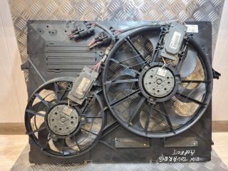вентилятор радиатора Volkswagen Touareg 1 поколение (2002 - 2007), 7L0121207D, 7L0121203F