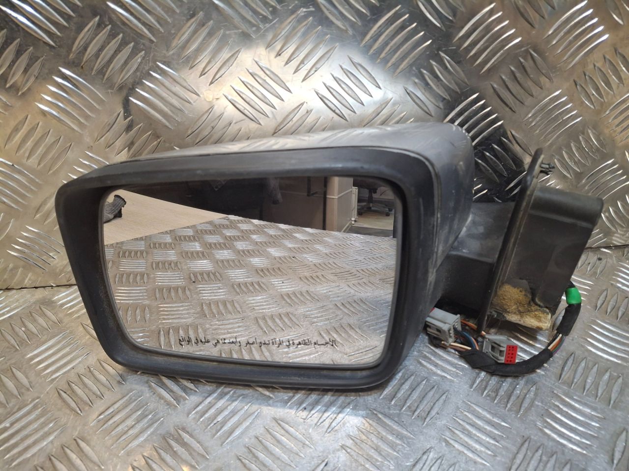 зеркало наружное левое Land Rover Discovery 3 поколение L319 (2004 - 2009), серый, CRB502453PMA - фото №1