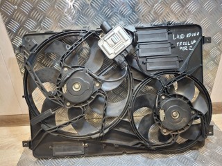 вентилятор радиатора Land Rover Freelander 2 поколение L359 (2006 - 2010), 2.2 л., 224DT, дизель, LR002660, 6G918C607BE, 6G918C607BD, LR011905
