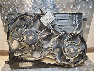 вентилятор радиатора Land Rover Freelander 2 поколение L359 (2006 - 2010), 2.2 л., 224DT, дизель, LR002660, 6G918C607BE, 6G918C607BD, LR011905