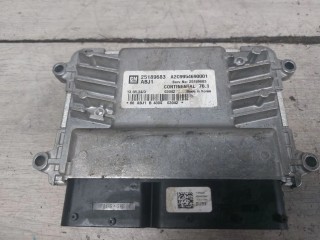 блок управления двигателем Chevrolet Cruze 1 поколение (2009 - 2012), 1.8 л., F18D4, бензин, 25186531, 25189683