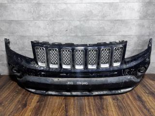 бампер передний Jeep Compass 1 поколение [рестайлинг] MK (2011 - 2013), 2.4 л., ED3, бензин, вариатор, 68109861AC, 68109863AA