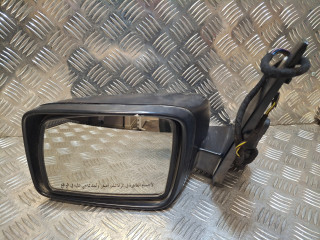 зеркало наружное левое Land Rover Range Rover 3 поколение [рестайлинг] L322 (2005 - 2009), не крашен, CRB000772PUY