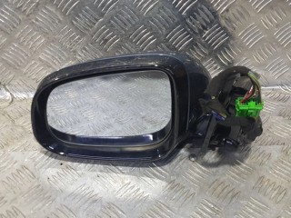 зеркало наружное левое Volvo V40 2 поколение (2012 - 2016), голубой, правый руль, 31299654