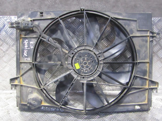 вентилятор радиатора Kia Sportage 2 поколение KM (2004 - 2008), 2.0 л., G4GC, бензин, 253801F250, 253801F251, 253802E250