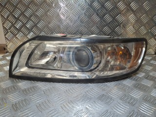 фара левая Volvo S40 2 поколение [рестайлинг] (2007 - 2012), правый руль, 31265704