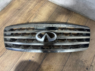 решетка радиатора Infiniti FX35 1 поколение [рестайлинг] (2006 - 2008), 62310CL70A, 62310CL70B