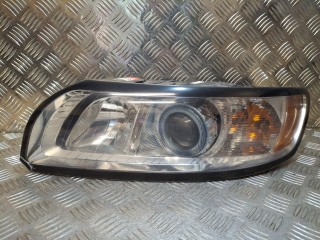 фара левая Volvo S40 2 поколение [рестайлинг] (2007 - 2012), правый руль, 31299617, 31299593