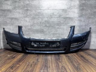 бампер передний Volkswagen Touareg 1 поколение (2002 - 2007), 7L6807217AFGRU, 7L6807217R, 7L6807061L
