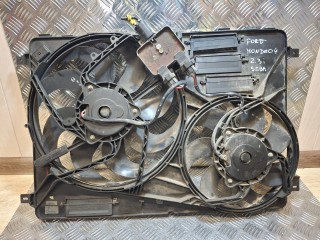 вентилятор радиатора Land Rover Freelander 2 поколение L359 (2006 - 2010), 2.2 л., 224DT, дизель, LR002660, 6G918C607BE, 6G918C607BD, LR011905